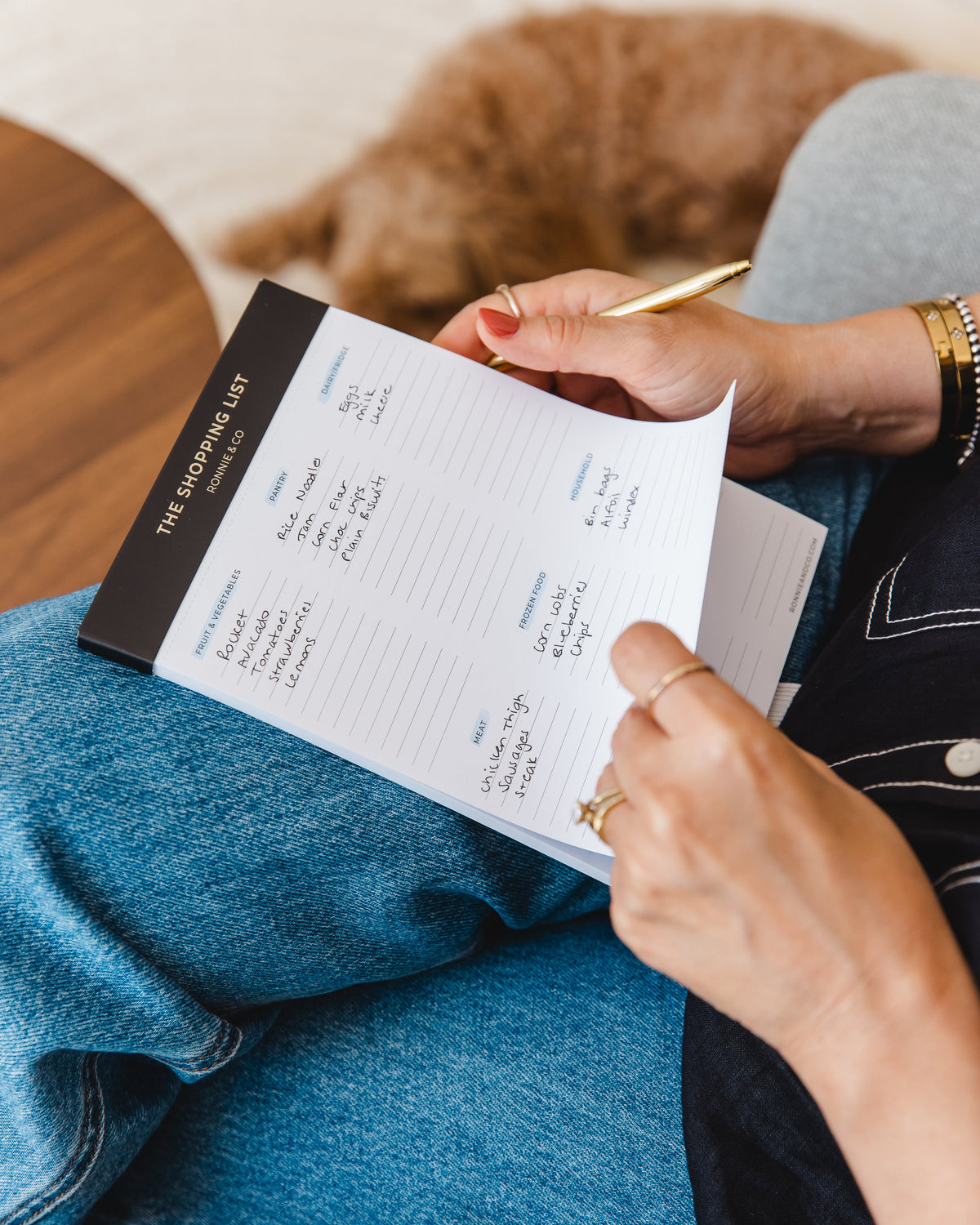 Magnetic Shopping List Pad