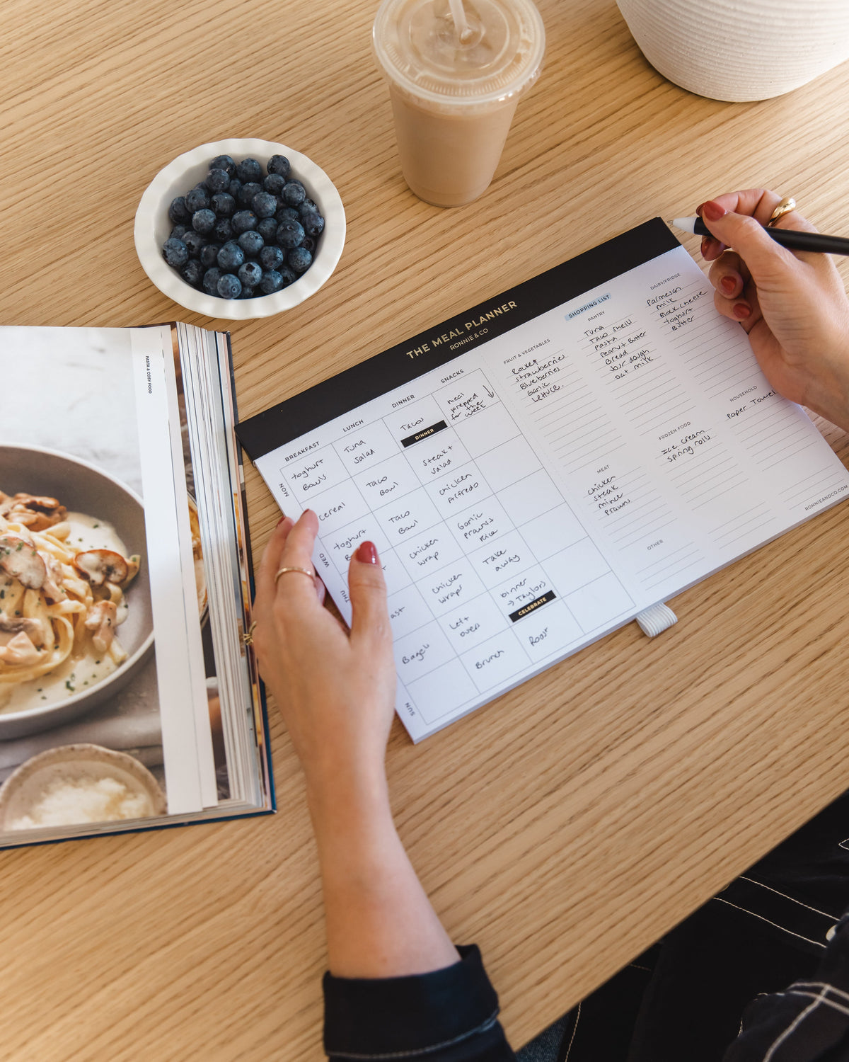 Magnetic Meal Planner Pad
