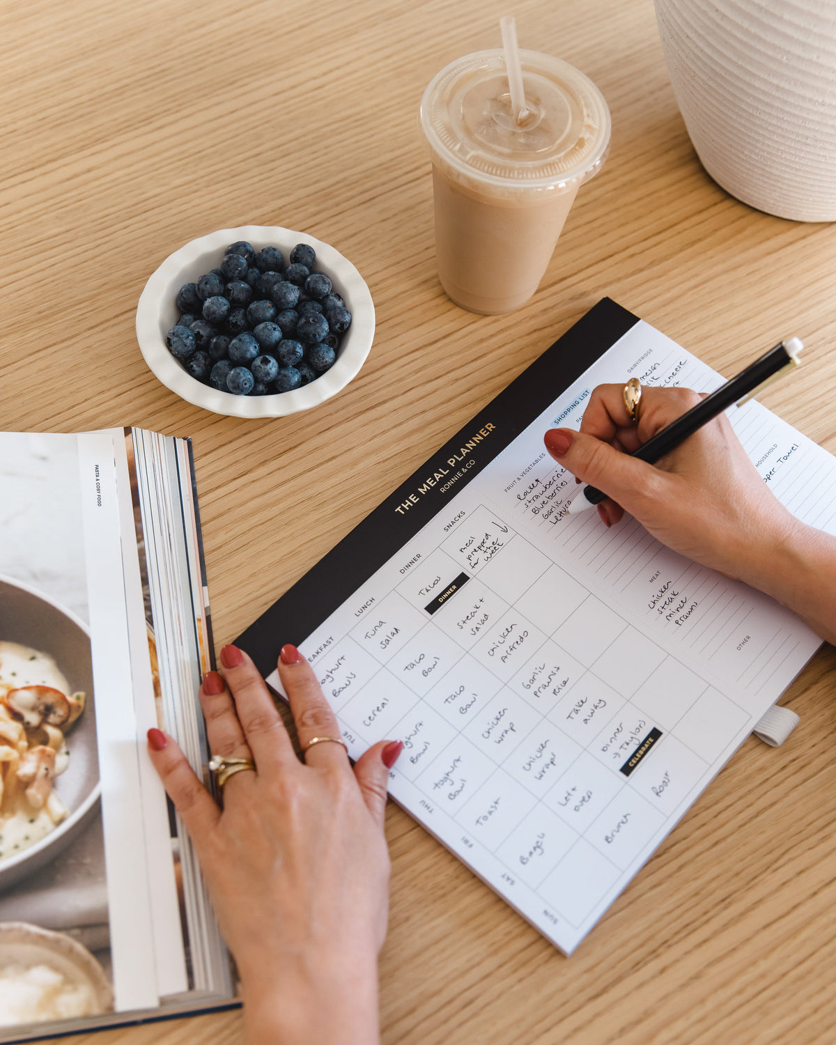 Magnetic Meal Planner Pad