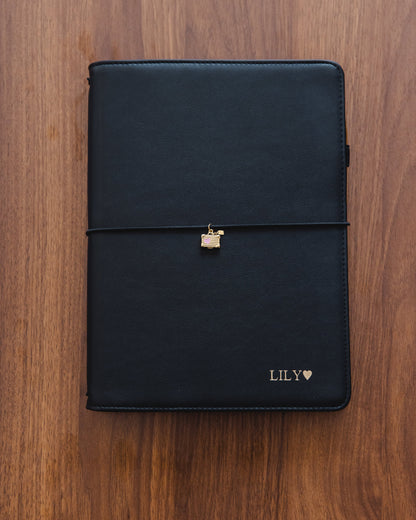 Folio Pink Heart Luggage Charm