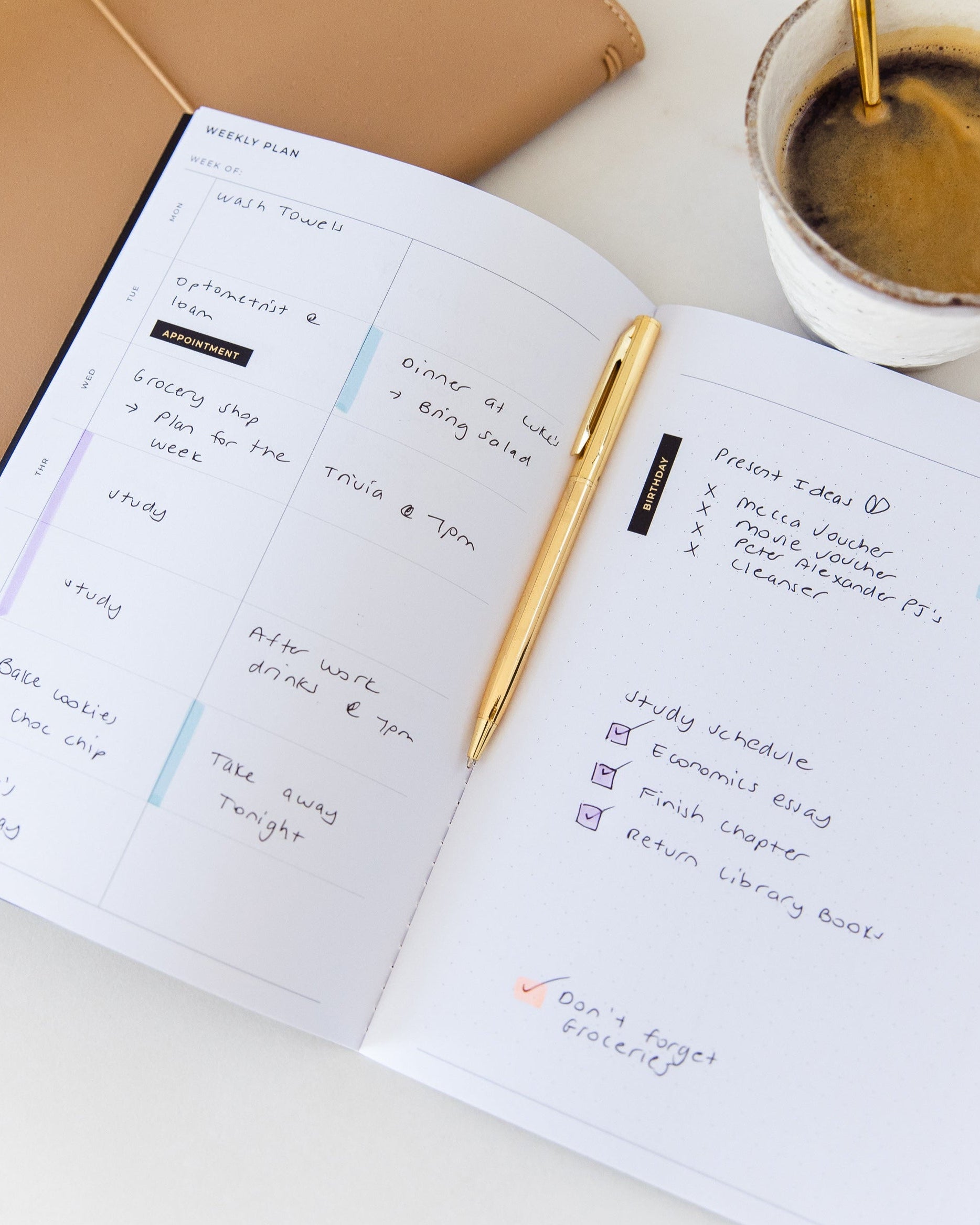 Essential Planner Notebook | For Focus ✅ (Copy)