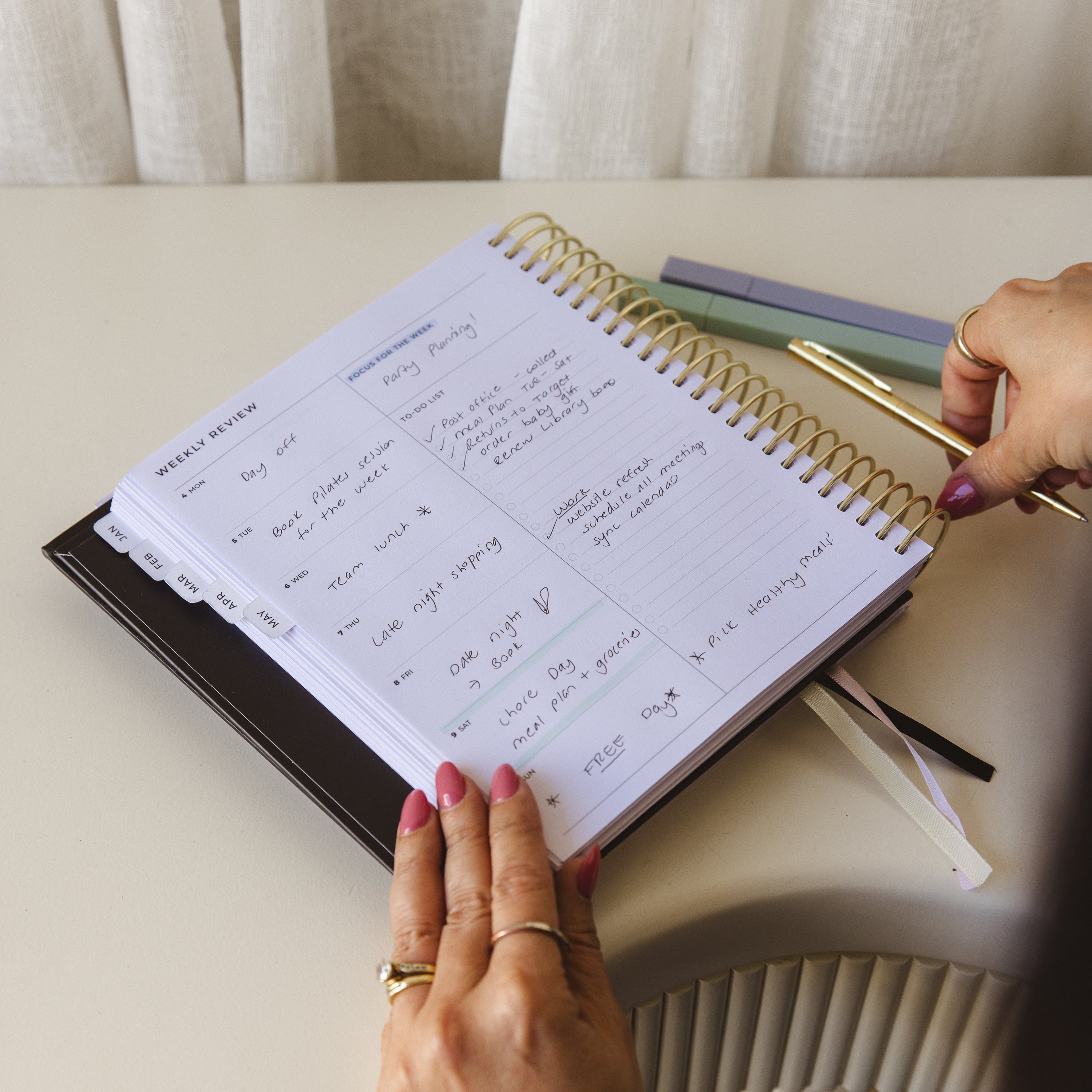 [PERFECTLY IMPERFECT]  2026 Daily Planner