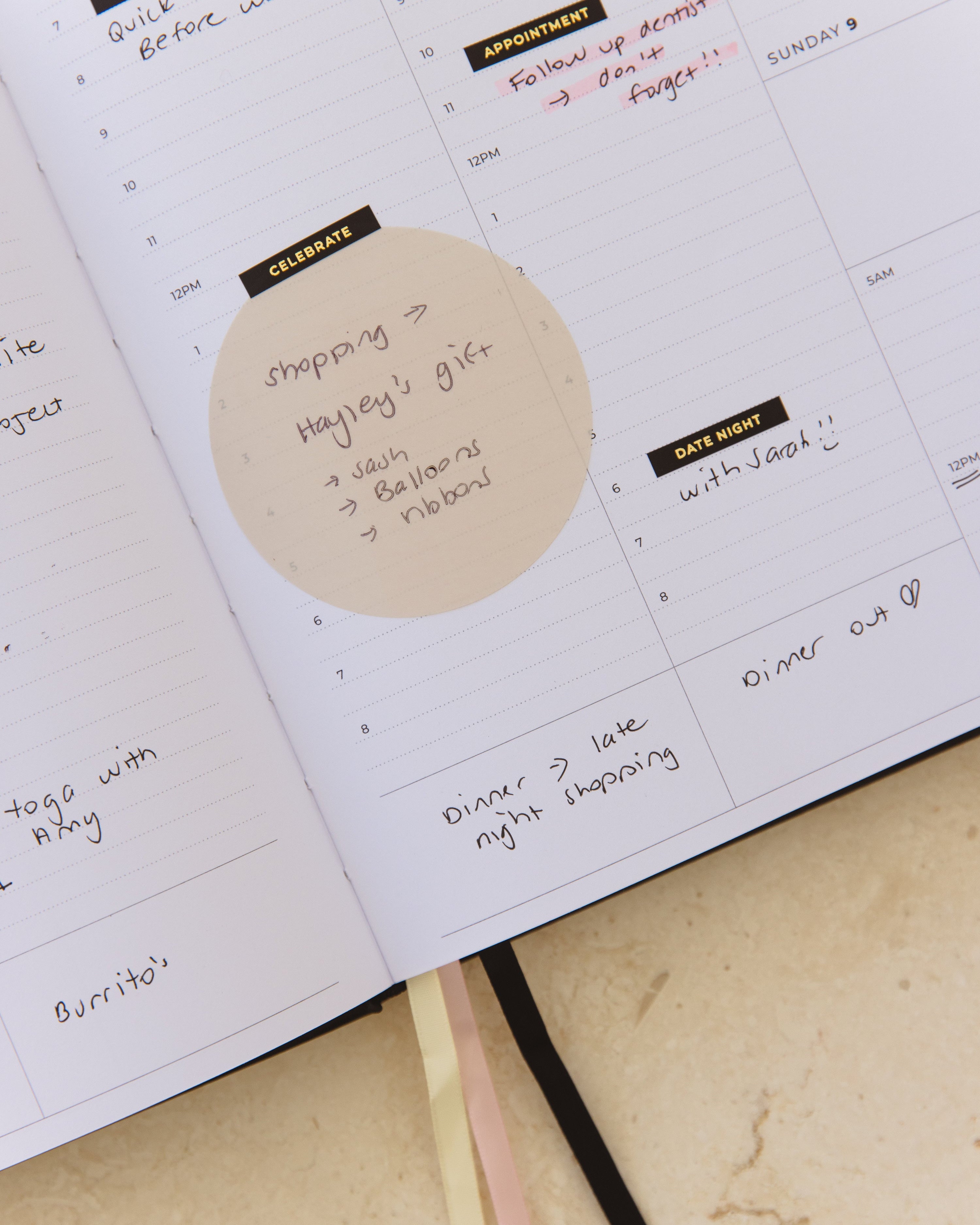 2027 A4 Weekly Planner Diary  | PRE-ORDER