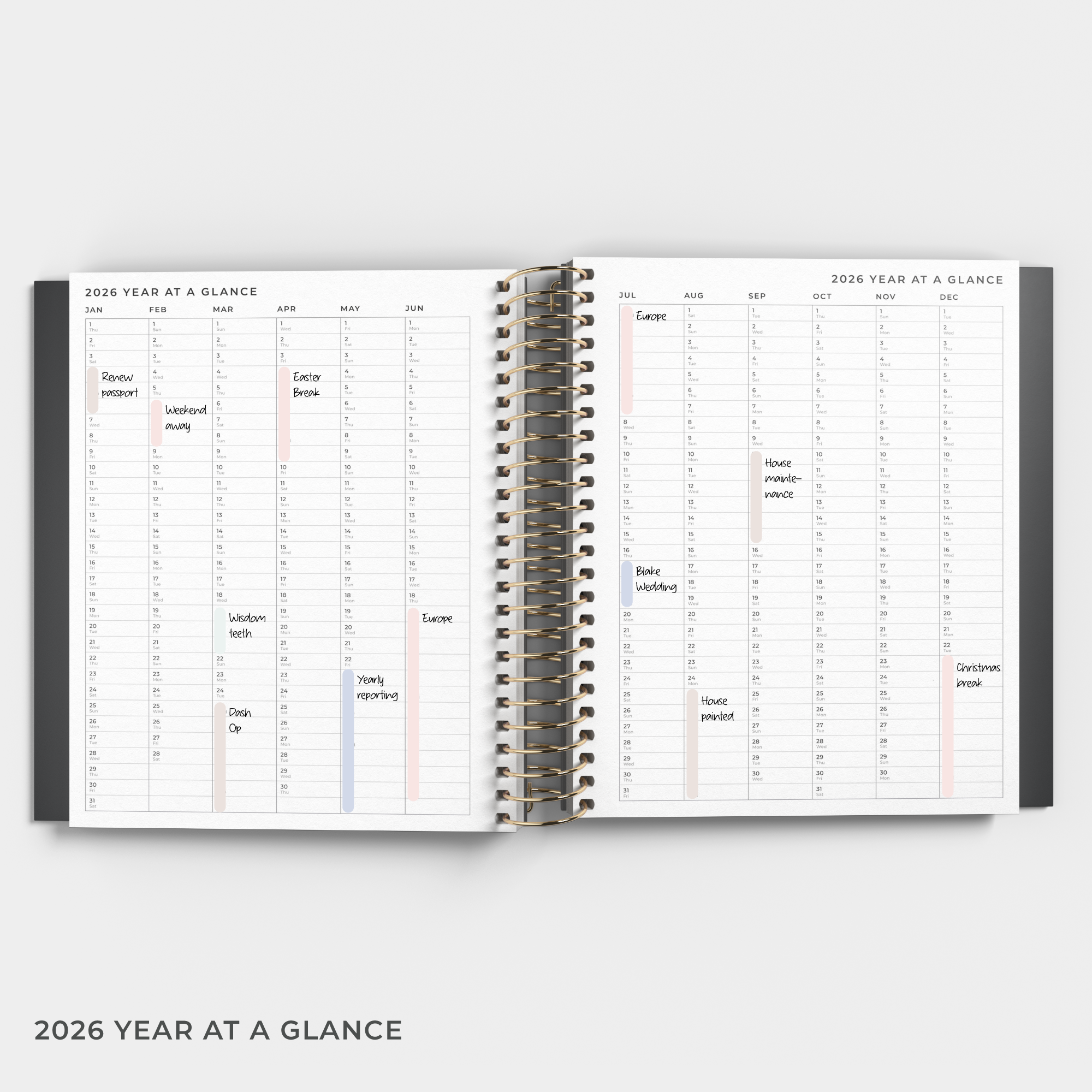 [PERFECTLY IMPERFECT]  2026 Daily Planner