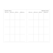2024 a5 diary planner goals pages by Ronnie & Co