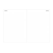 Notes pages inside 2024 a5 weekly planner by Ronnie & Co