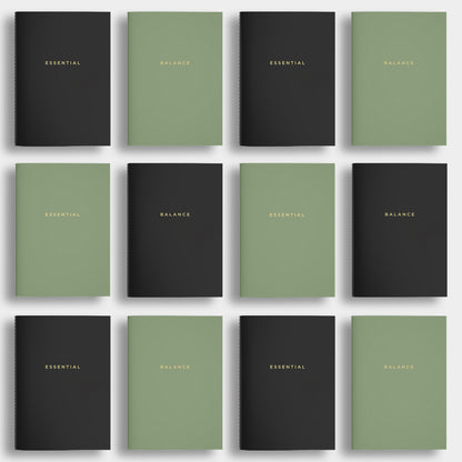 Yearly Core Notebook Planner  Bundle