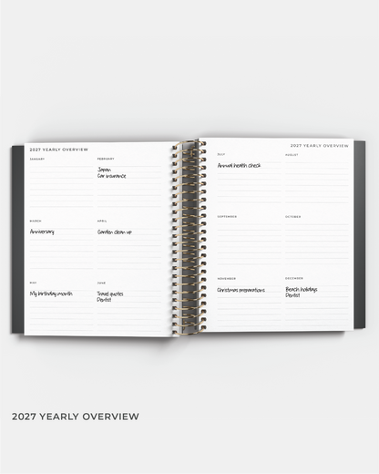 2027 Daily Planner  | PRE-ORDER
