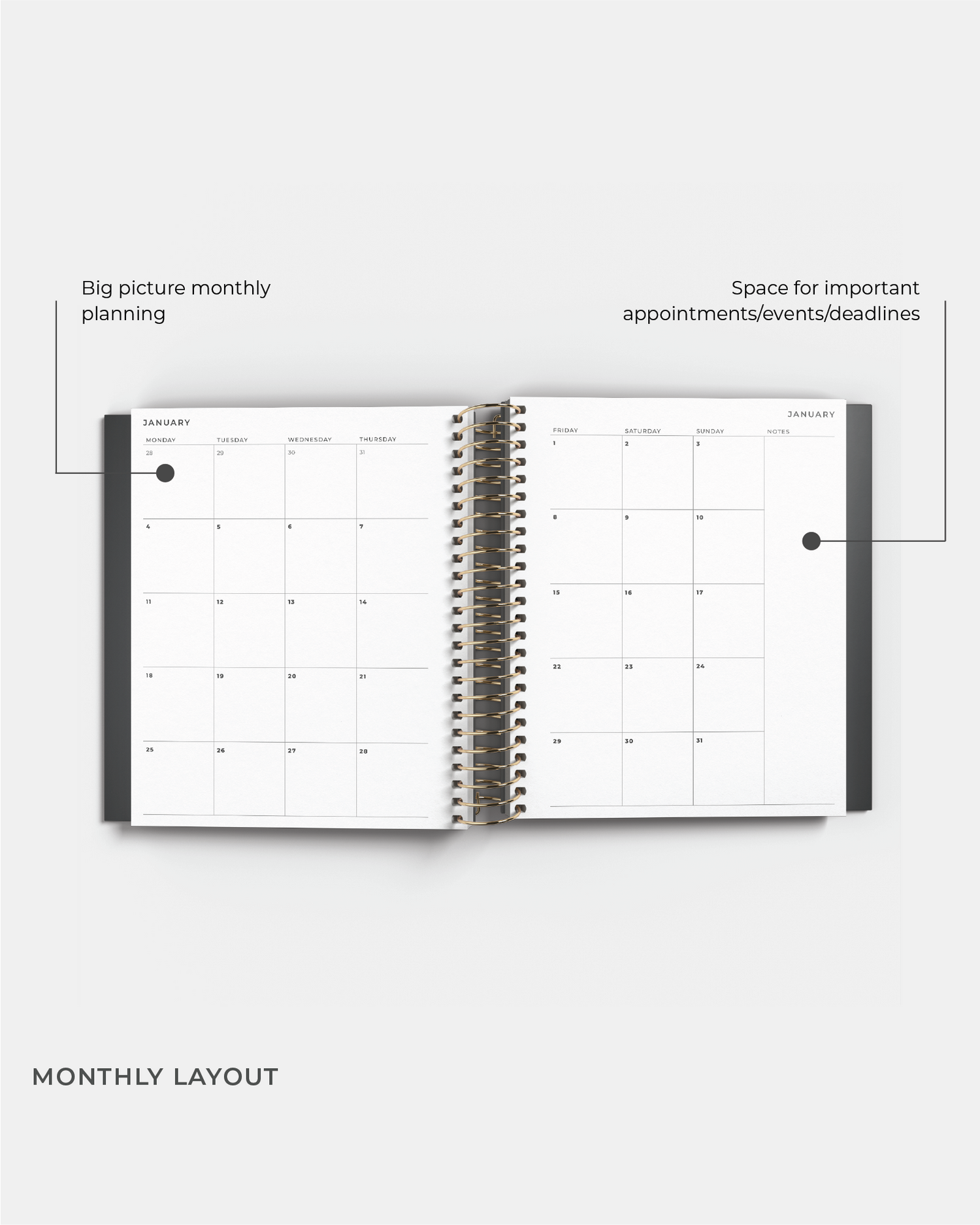 2027 Daily Planner  | PRE-ORDER