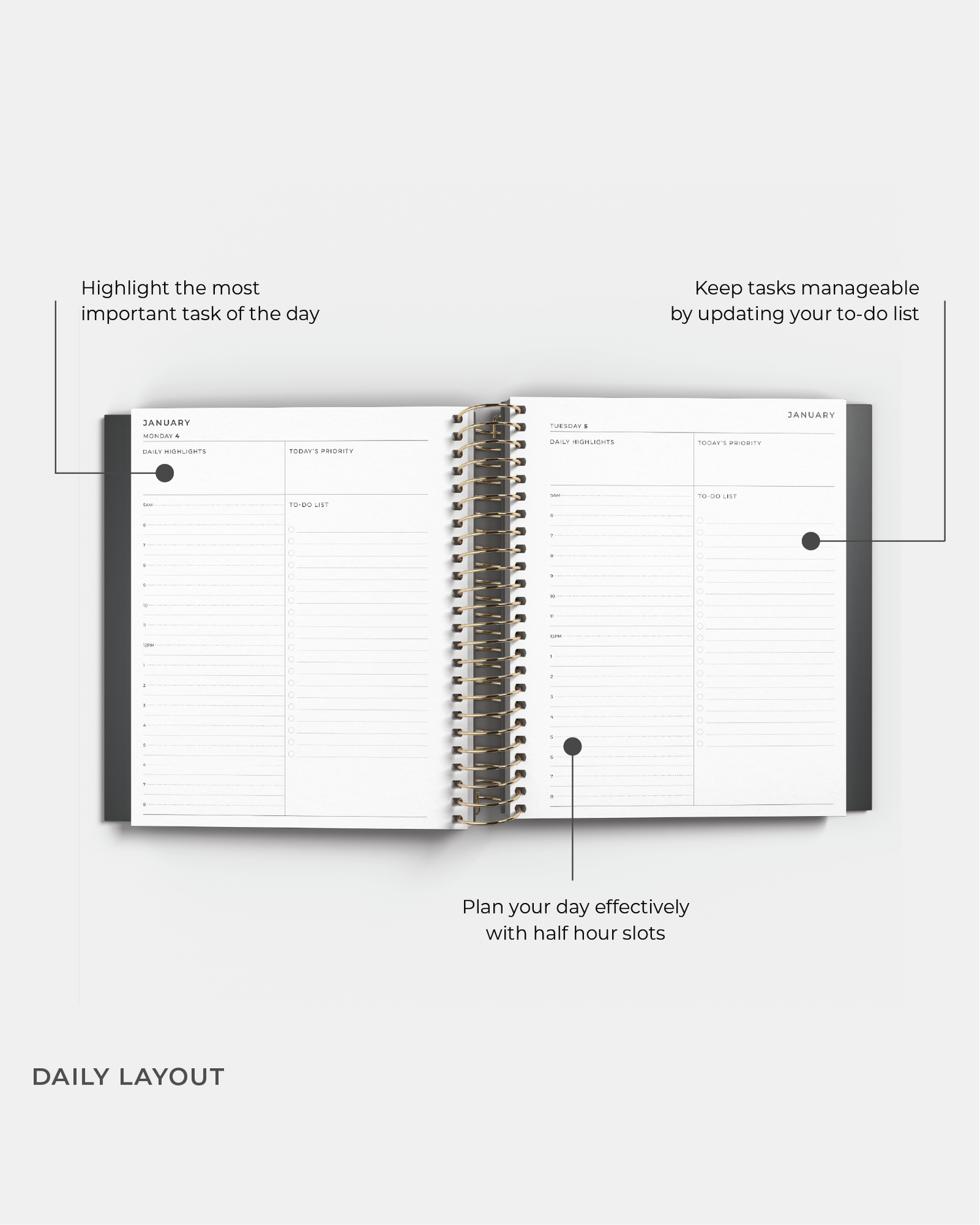 2027 Daily Planner  | PRE-ORDER