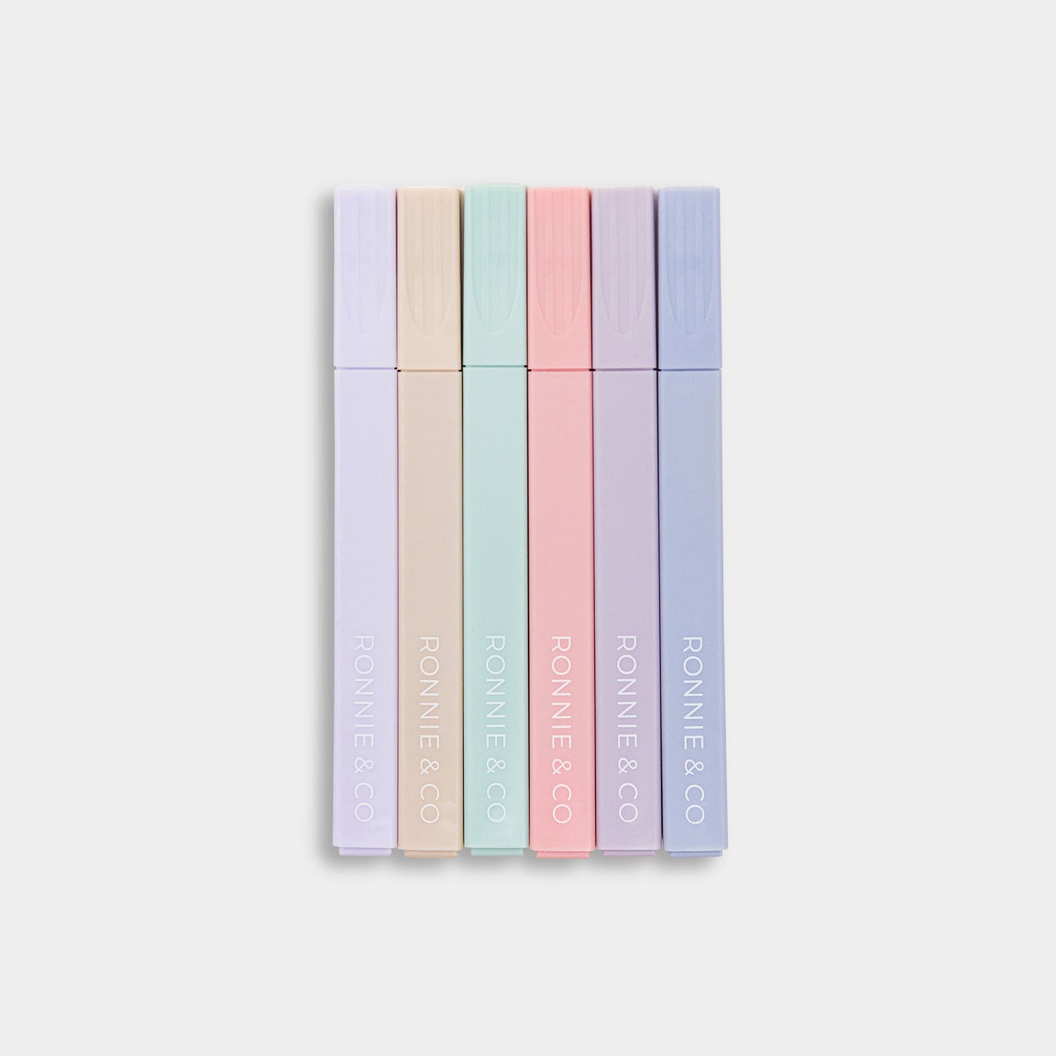 Soft Pastel Highlighters 6 pack