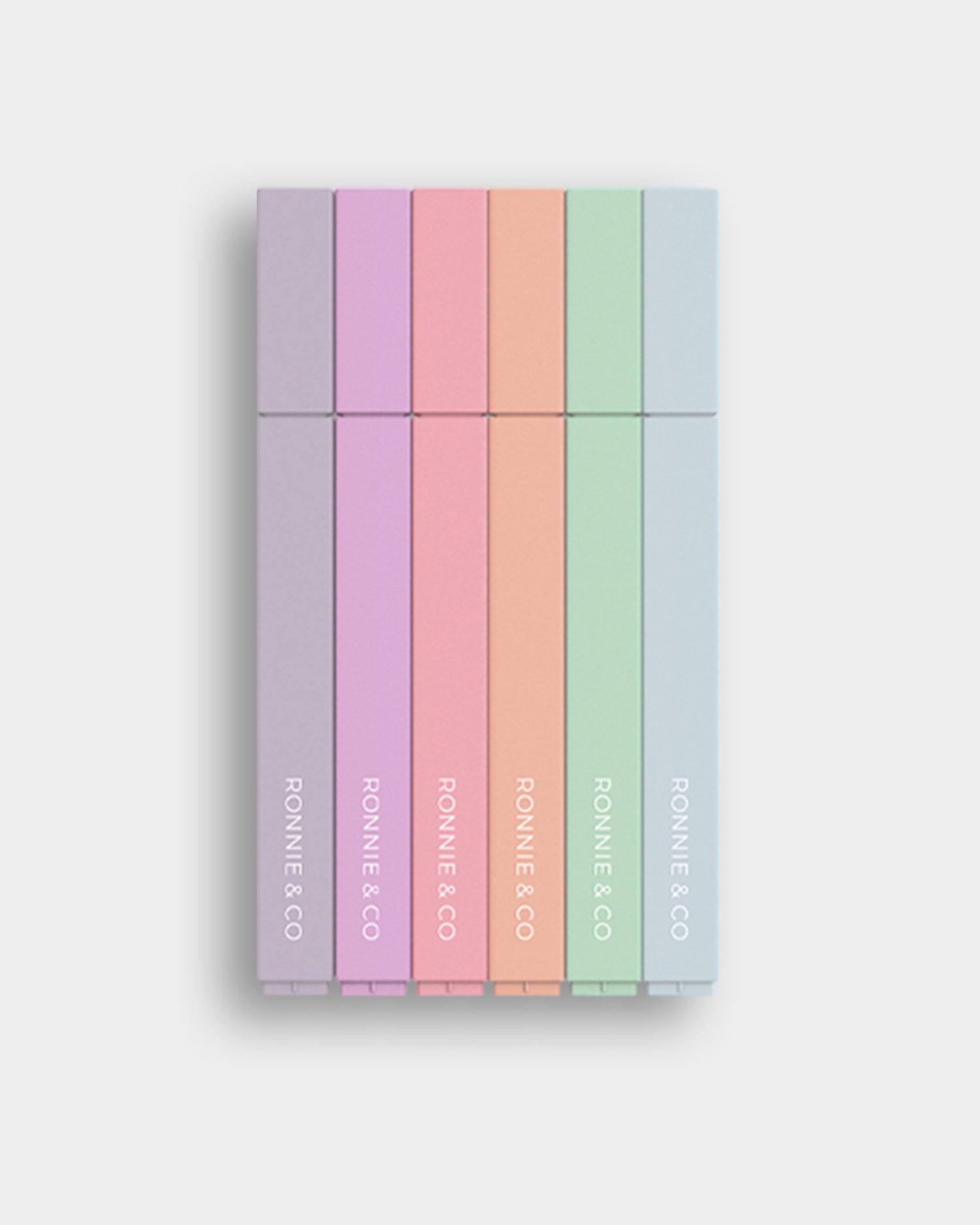 Soft Pastel Highlighters 6 pack