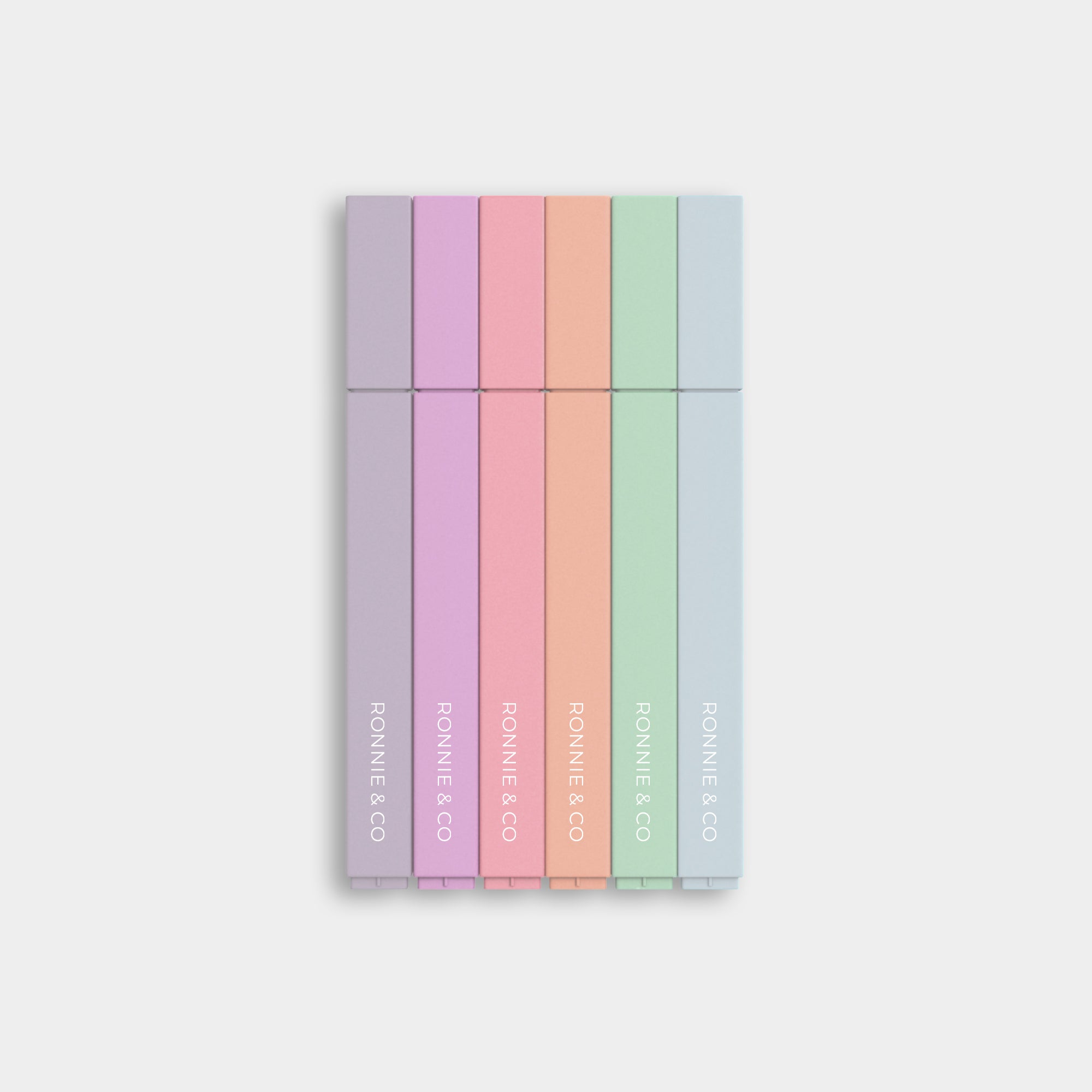 Soft Pastel Highlighters 6 pack