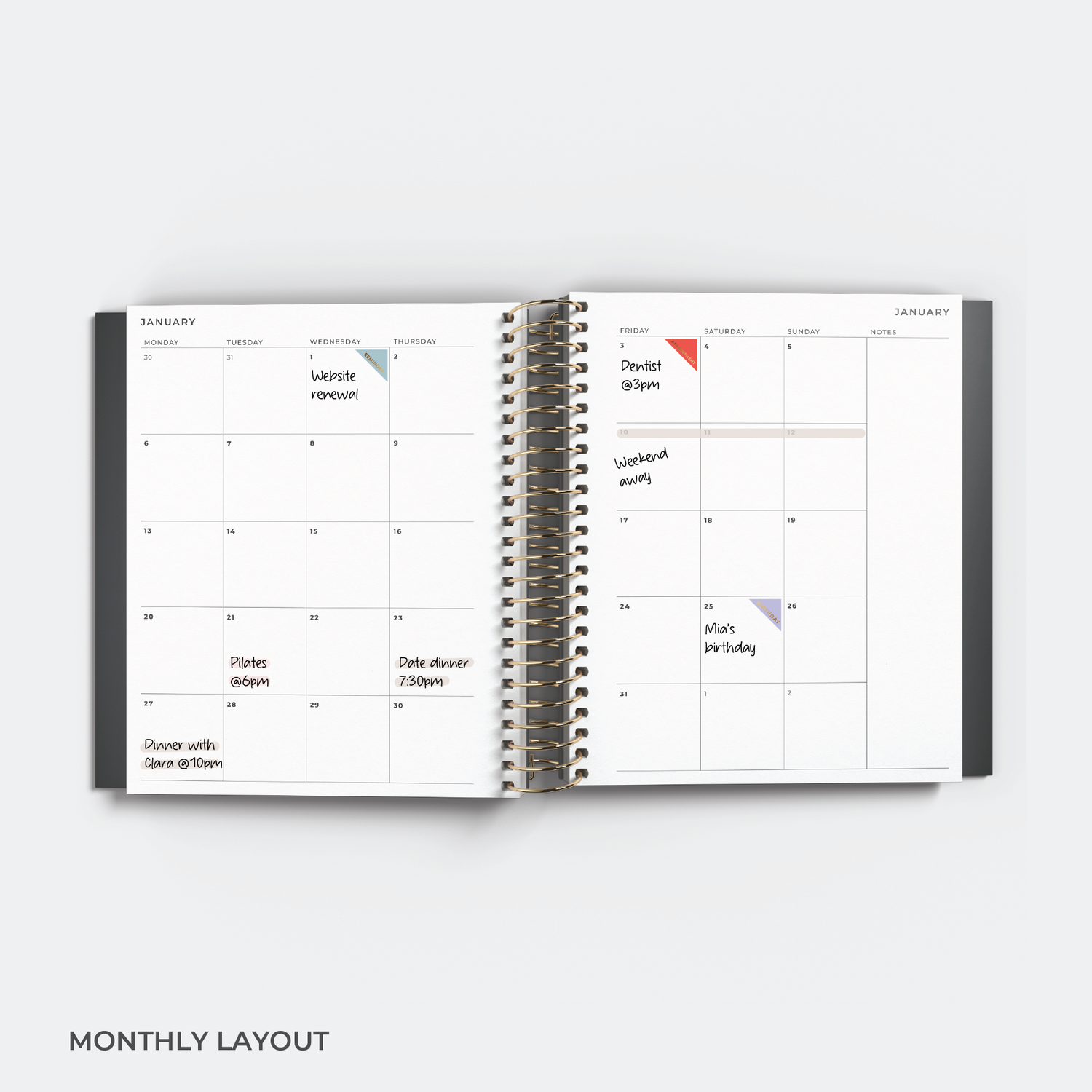 2025 Daily Planner [ Perfectly Imperfect ]