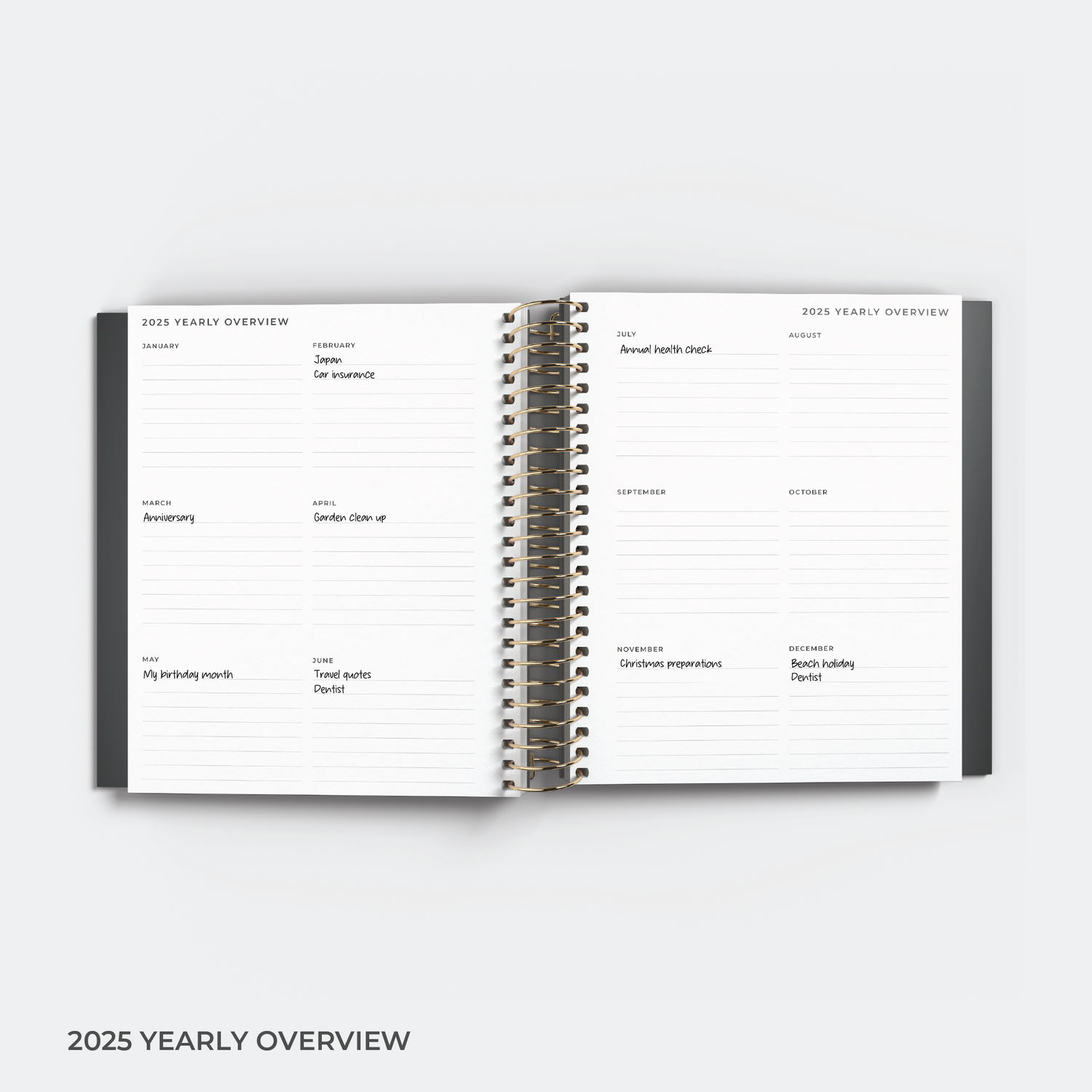 2025 Daily Planner [ Perfectly Imperfect ]