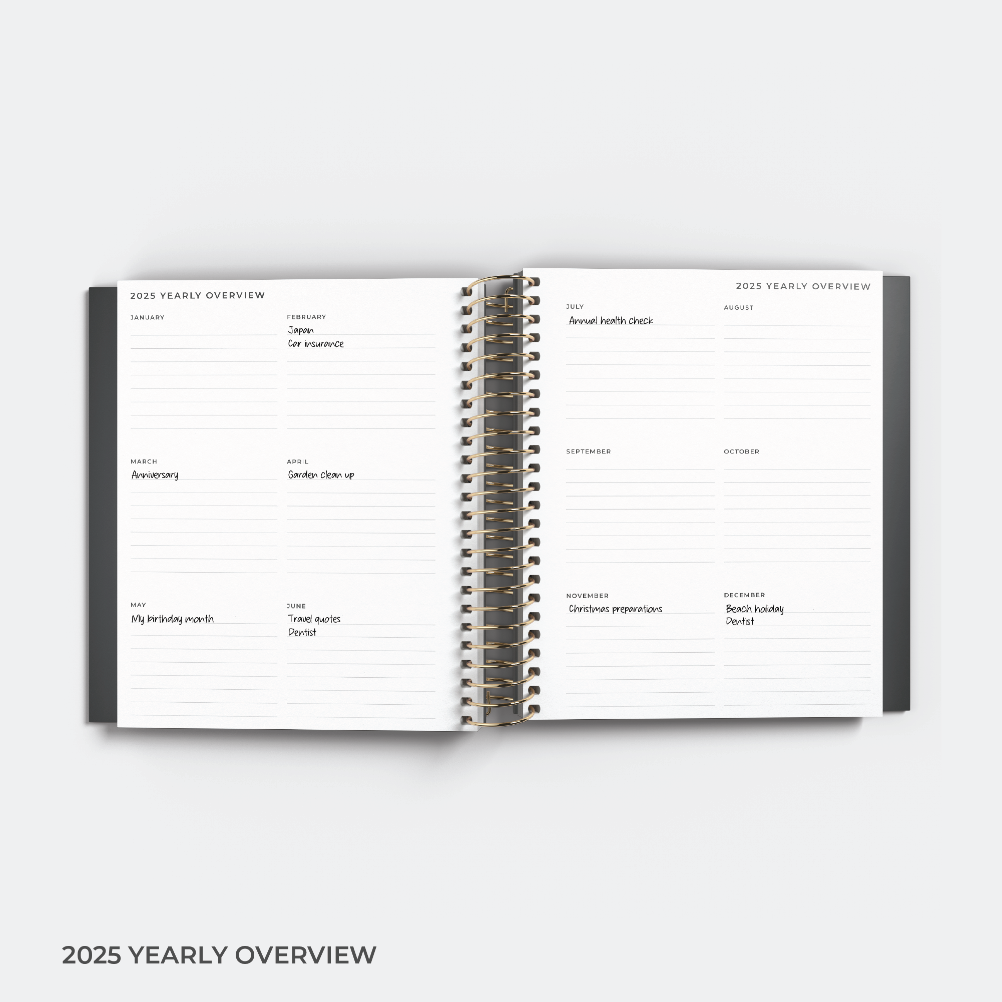 2025 Daily Planner [ Perfectly Imperfect ]